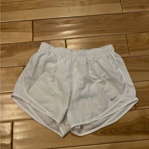 Nike Women's Athletic White Shorts